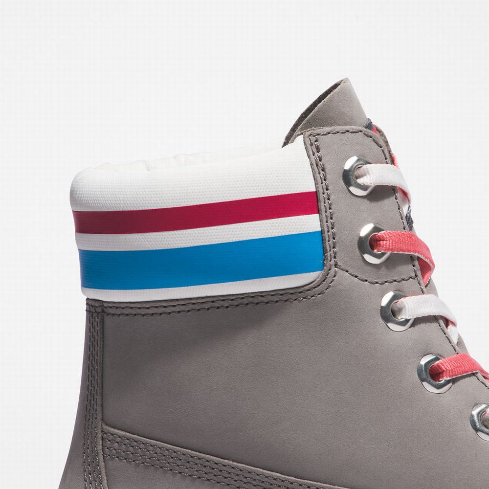 Dámské Zimní Boty Timberland Heritage 6 Inch Šedé | TI76814-216