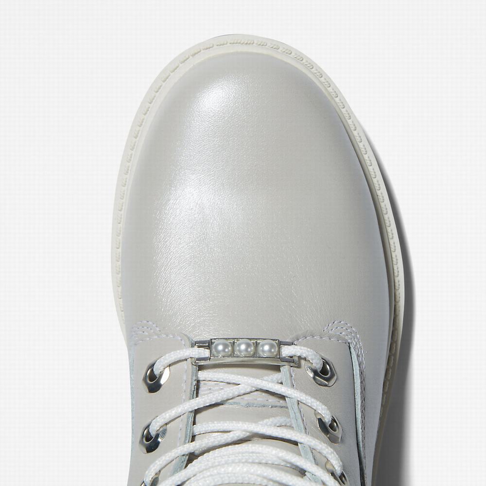 Dámské Zimní Boty Timberland Heritage 6 Inch Světle Šedé | TI92603-920