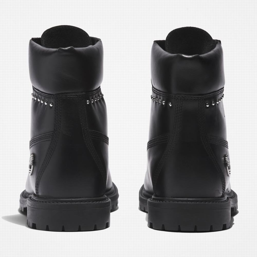 Dámské Zimní Boty Timberland Heritage 6-Inch Waterproof Černé | TI98502-358
