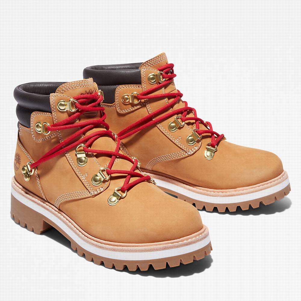Dámské Zimní Boty Timberland Limited Heritage Luxe Waterproof Žluté | TI31459-758