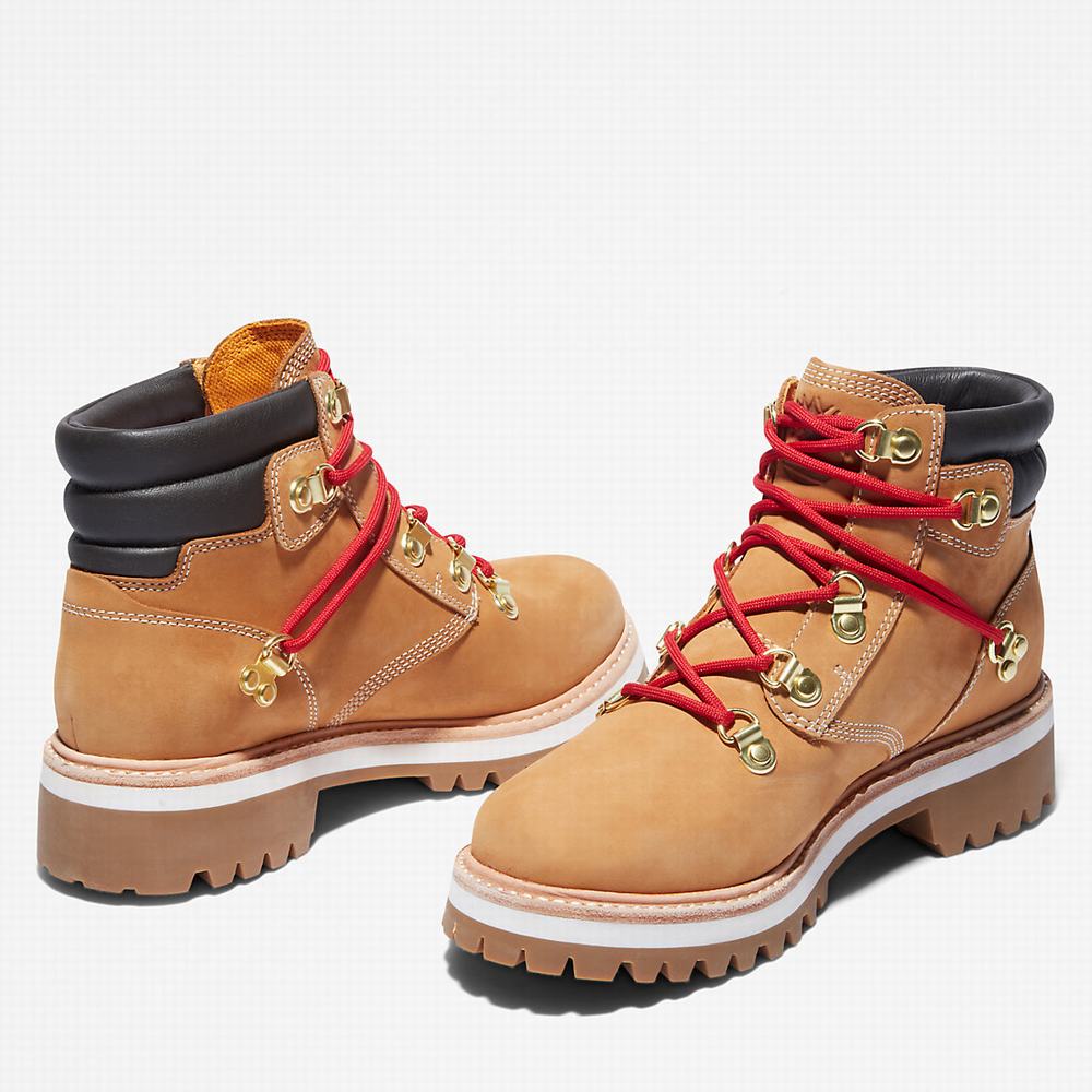 Dámské Zimní Boty Timberland Limited Heritage Luxe Waterproof Žluté | TI31459-758