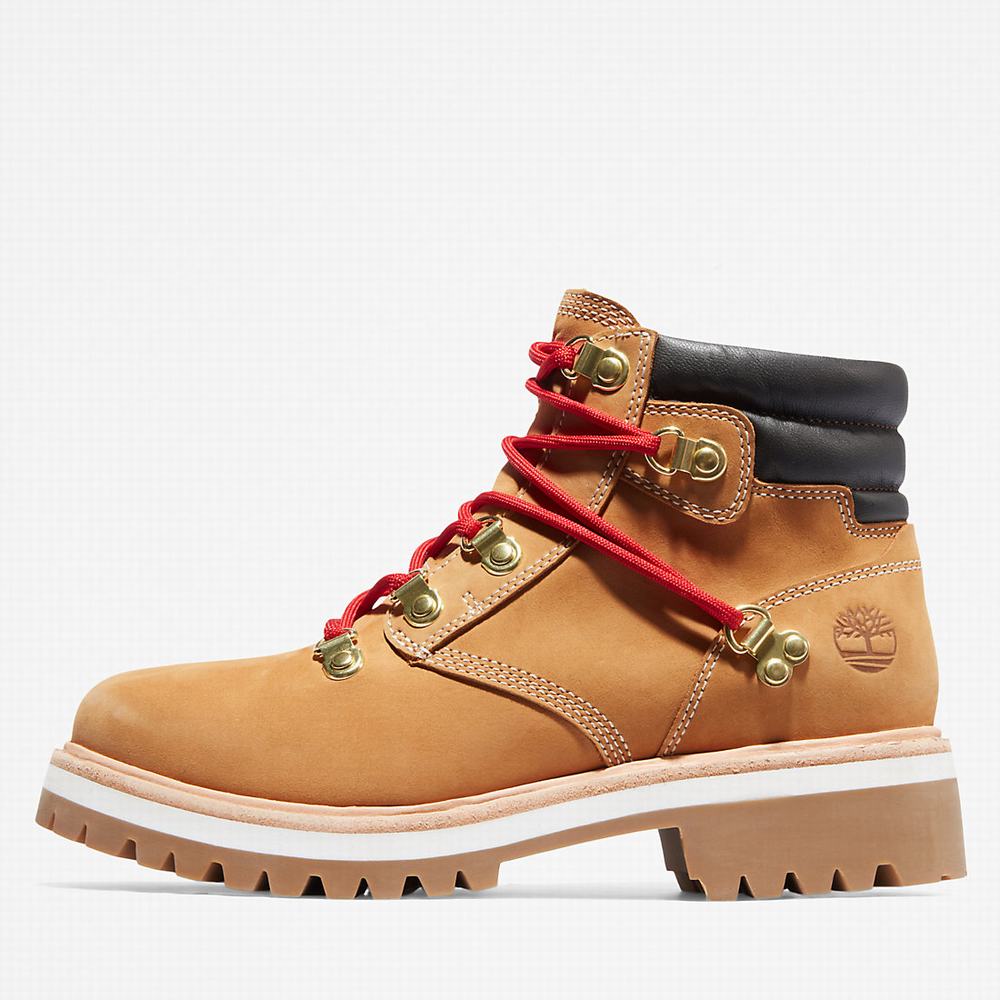 Dámské Zimní Boty Timberland Limited Heritage Luxe Waterproof Žluté | TI31459-758