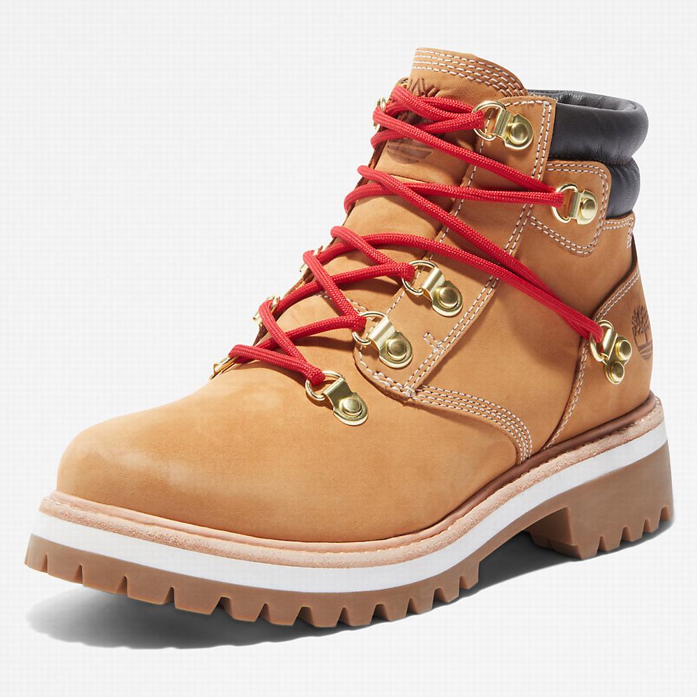 Dámské Zimní Boty Timberland Limited Heritage Luxe Waterproof Žluté | TI31459-758