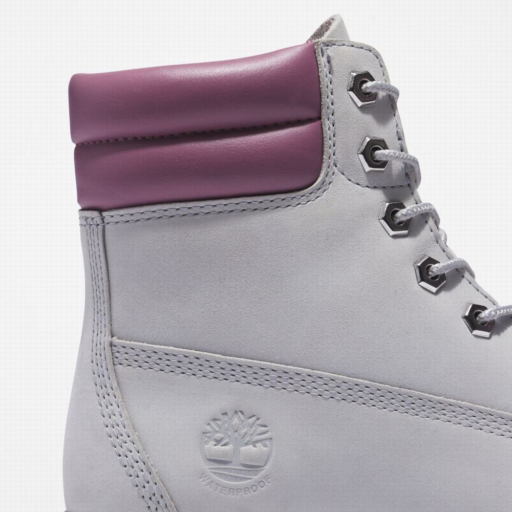 Dámské Zimní Boty Timberland Linden Woods 6-Inch Waterproof Světle Šedé | TI02563-963