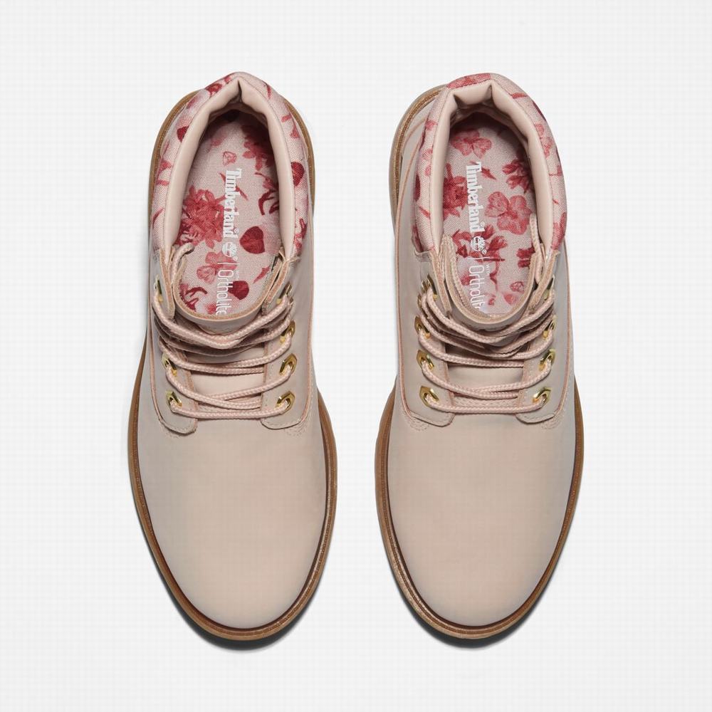 Dámské Zimní Boty Timberland Linden Woods 6-Inch Waterproof Bílé | TI60831-509