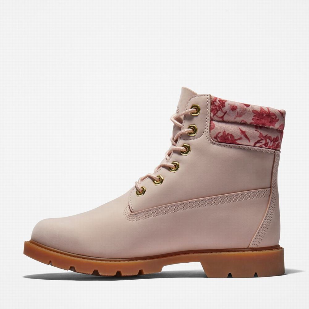 Dámské Zimní Boty Timberland Linden Woods 6-Inch Waterproof Bílé | TI60831-509