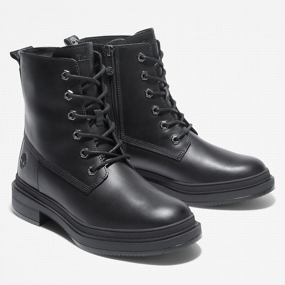 Dámské Zimní Boty Timberland Lisbon Lane 6 Inch Winter Černé | TI19564-490