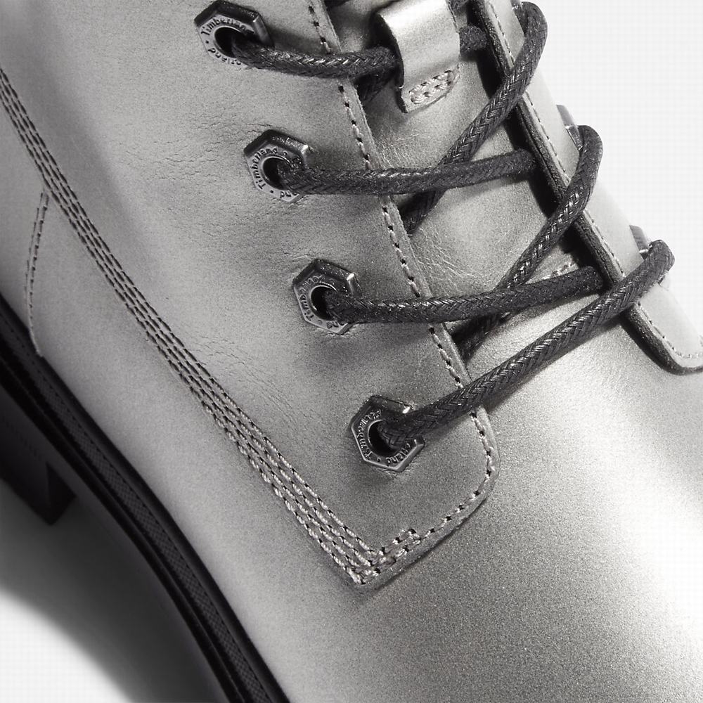 Dámské Zimní Boty Timberland Lisbon Lane 6 Inch Stříbrné | TI48670-716