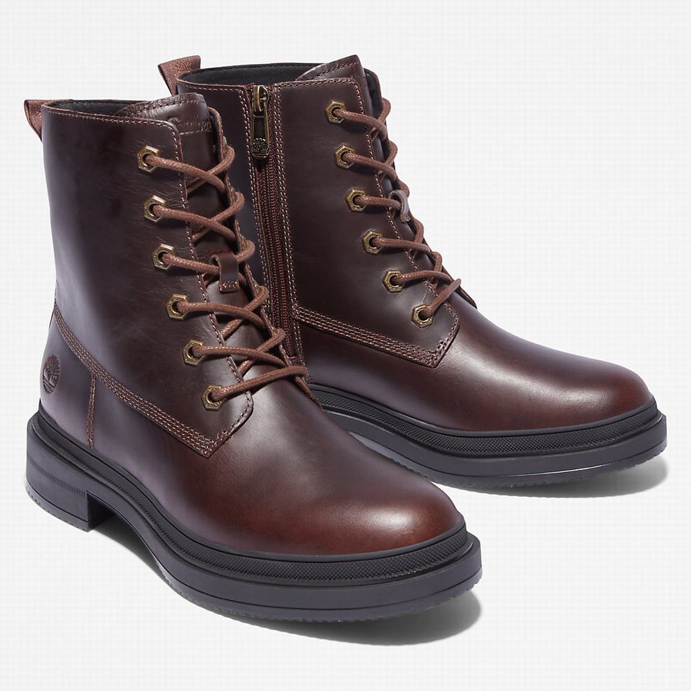 Dámské Zimní Boty Timberland Lisbon Lane 6 Inch Hnědé | TI61478-082