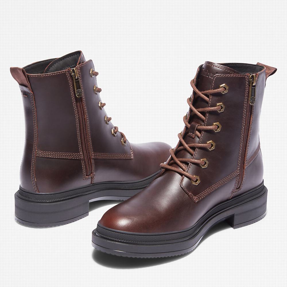 Dámské Zimní Boty Timberland Lisbon Lane 6 Inch Hnědé | TI61478-082
