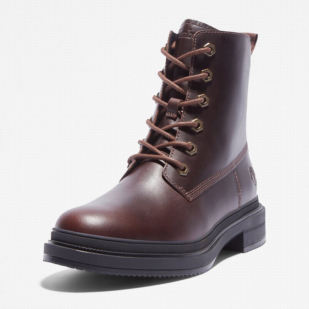 Dámské Zimní Boty Timberland Lisbon Lane 6 Inch Hnědé | TI61478-082