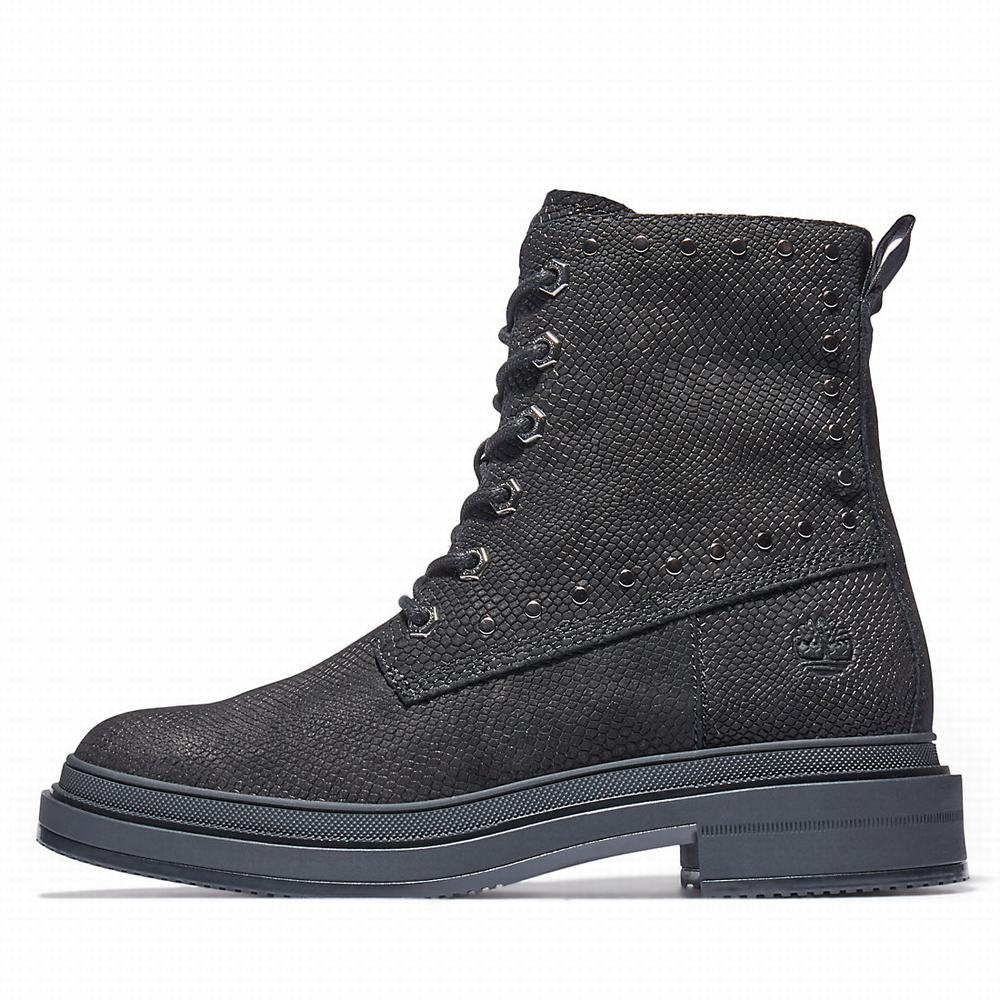 Dámské Zimní Boty Timberland Lisbon Lane 6 Inch Černé | TI82049-912
