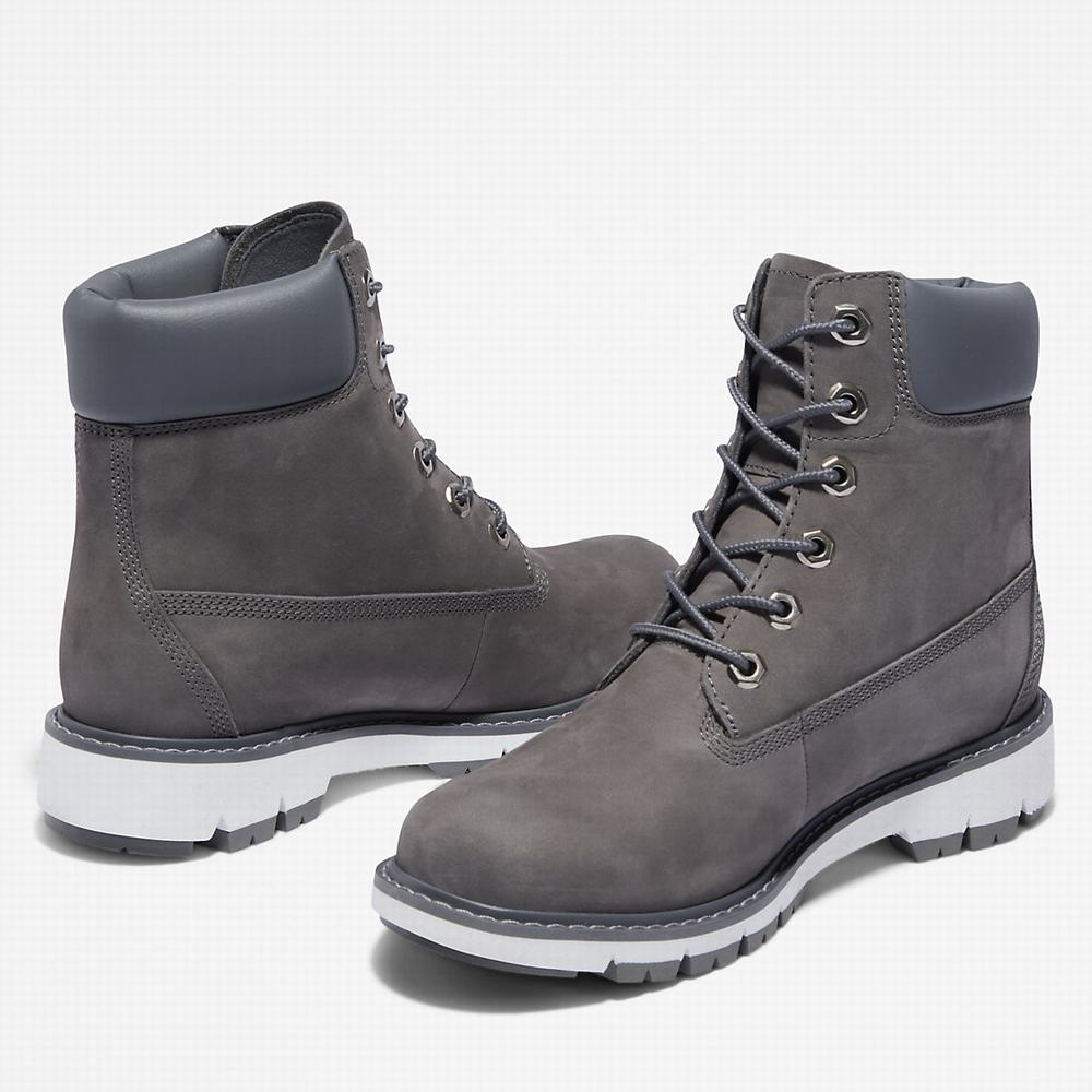 Dámské Zimní Boty Timberland Lucia Way 6 Inch Šedé | TI35428-457