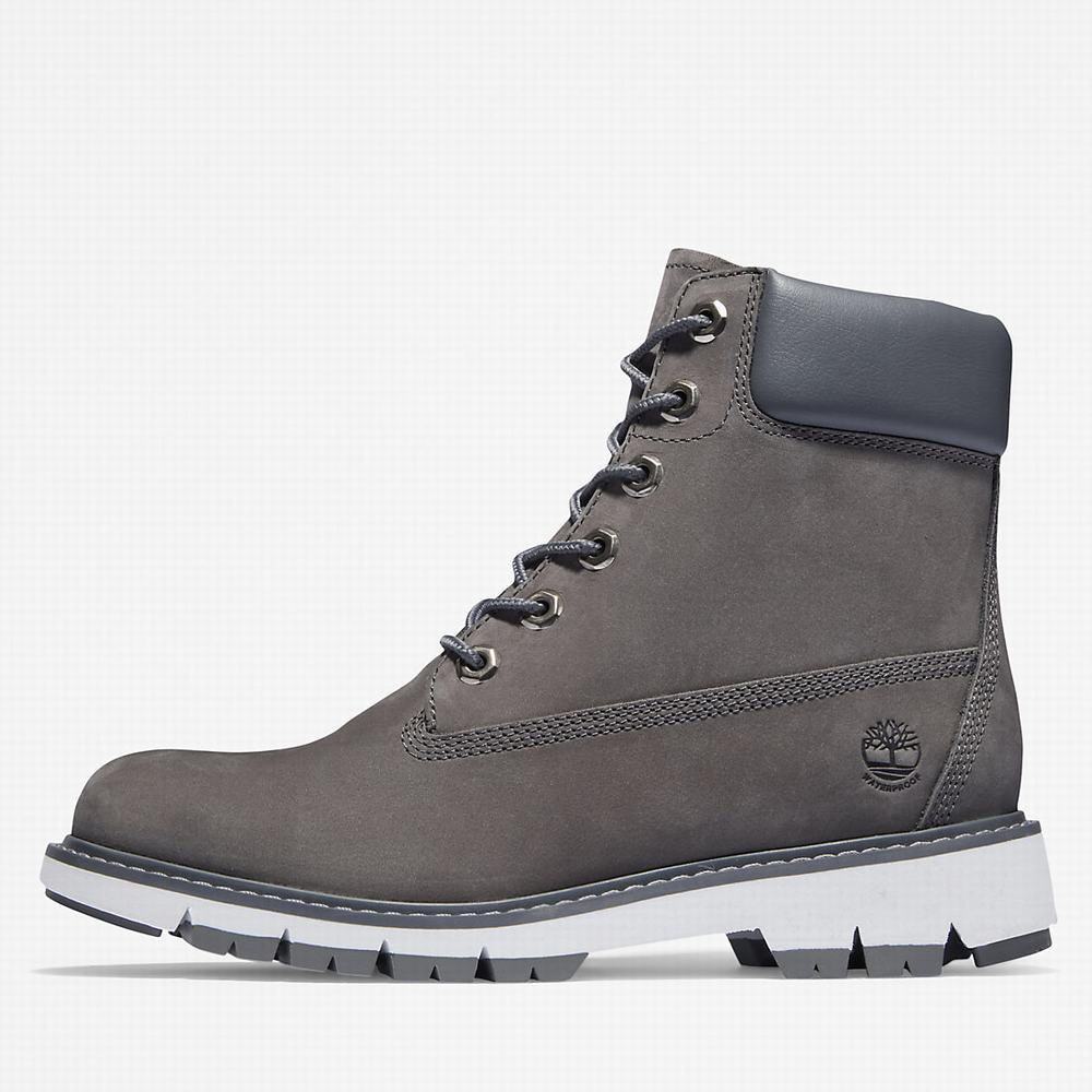 Dámské Zimní Boty Timberland Lucia Way 6 Inch Šedé | TI35428-457