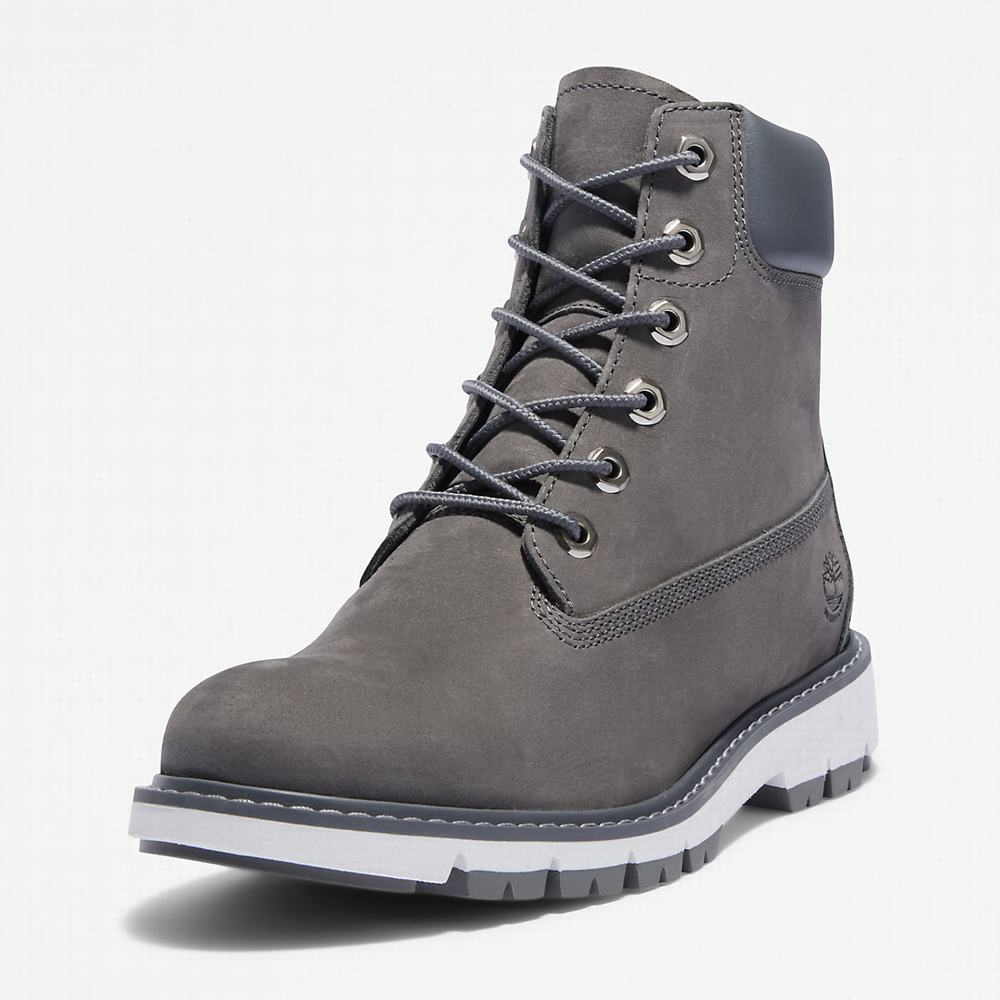 Dámské Zimní Boty Timberland Lucia Way 6 Inch Šedé | TI35428-457