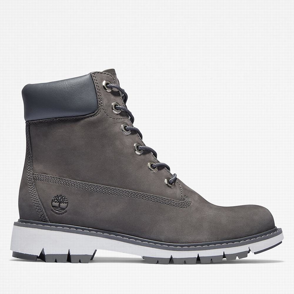 Dámské Zimní Boty Timberland Lucia Way 6 Inch Šedé | TI35428-457