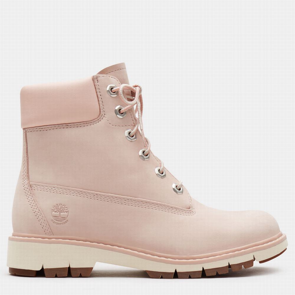 Dámské Zimní Boty Timberland Lucia Way 6 Inch Světle Růžové | TI42670-203