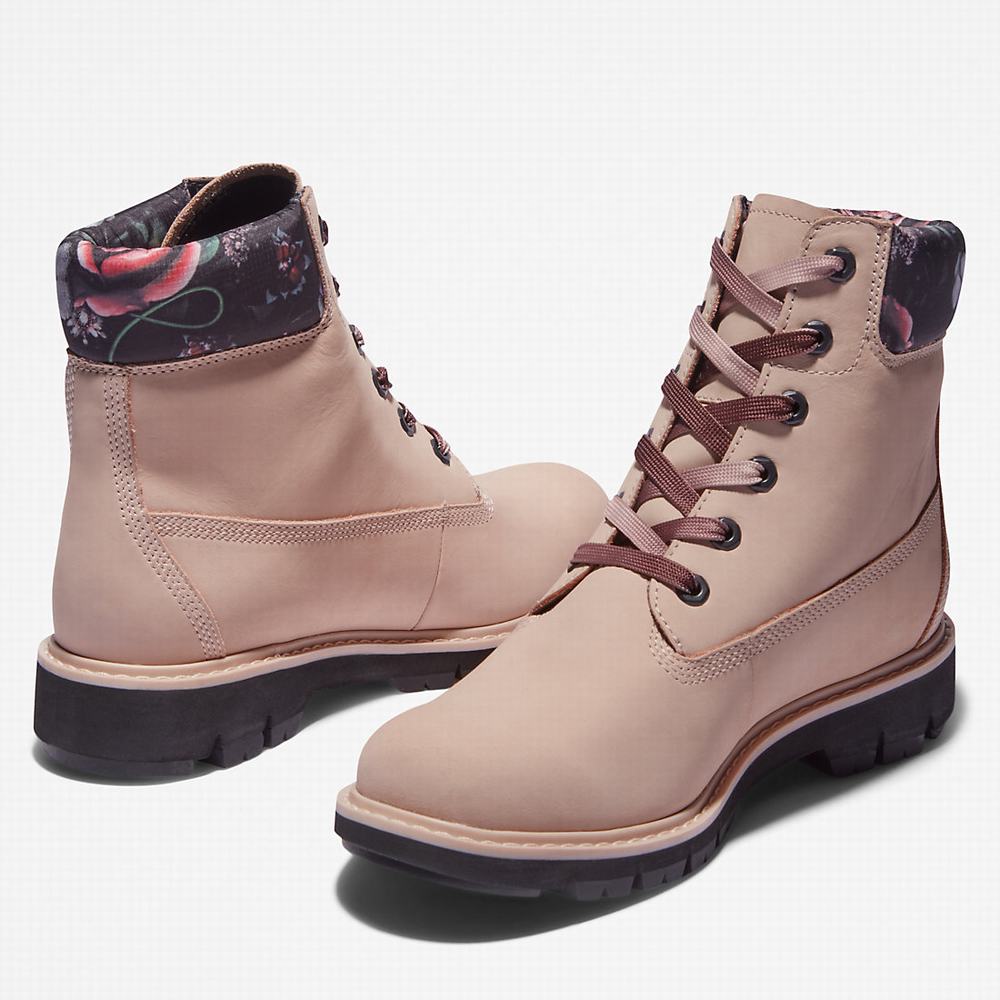 Dámské Zimní Boty Timberland Lucia Way 6 Inch Světle Růžové | TI51326-346
