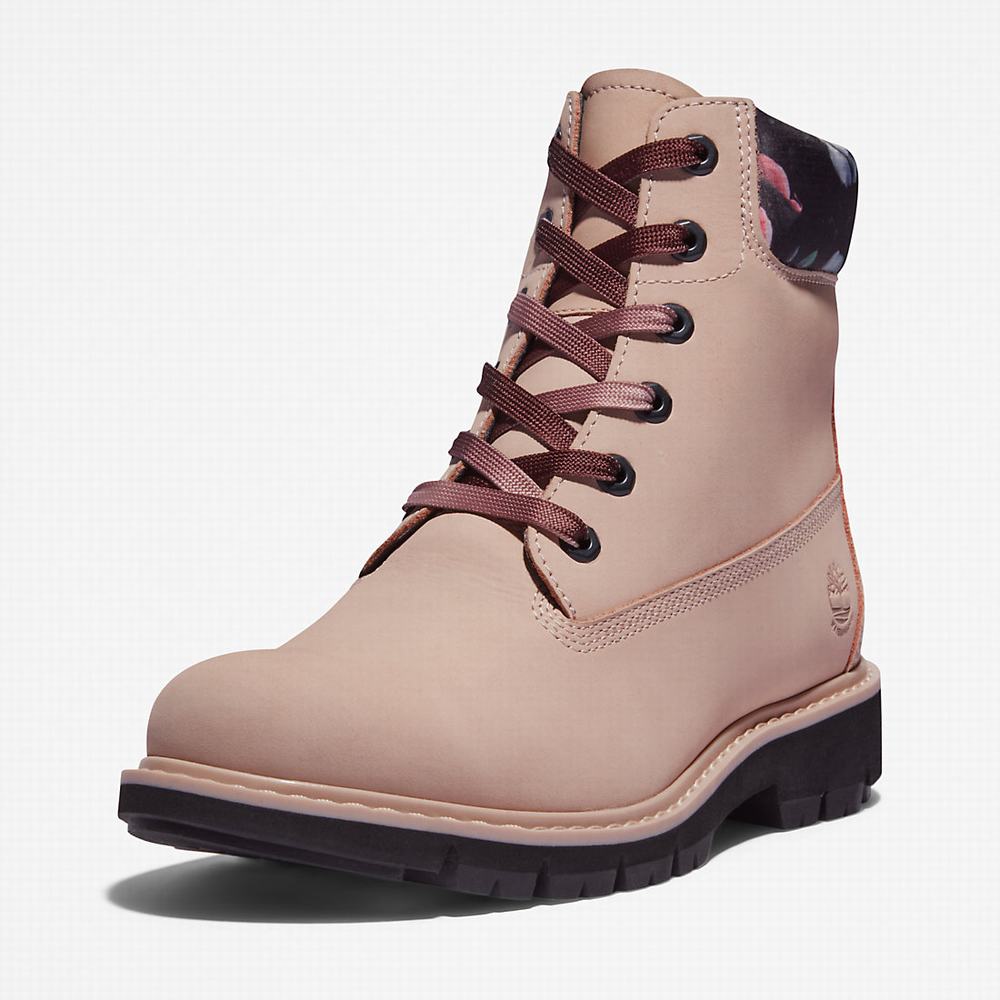 Dámské Zimní Boty Timberland Lucia Way 6 Inch Světle Růžové | TI51326-346