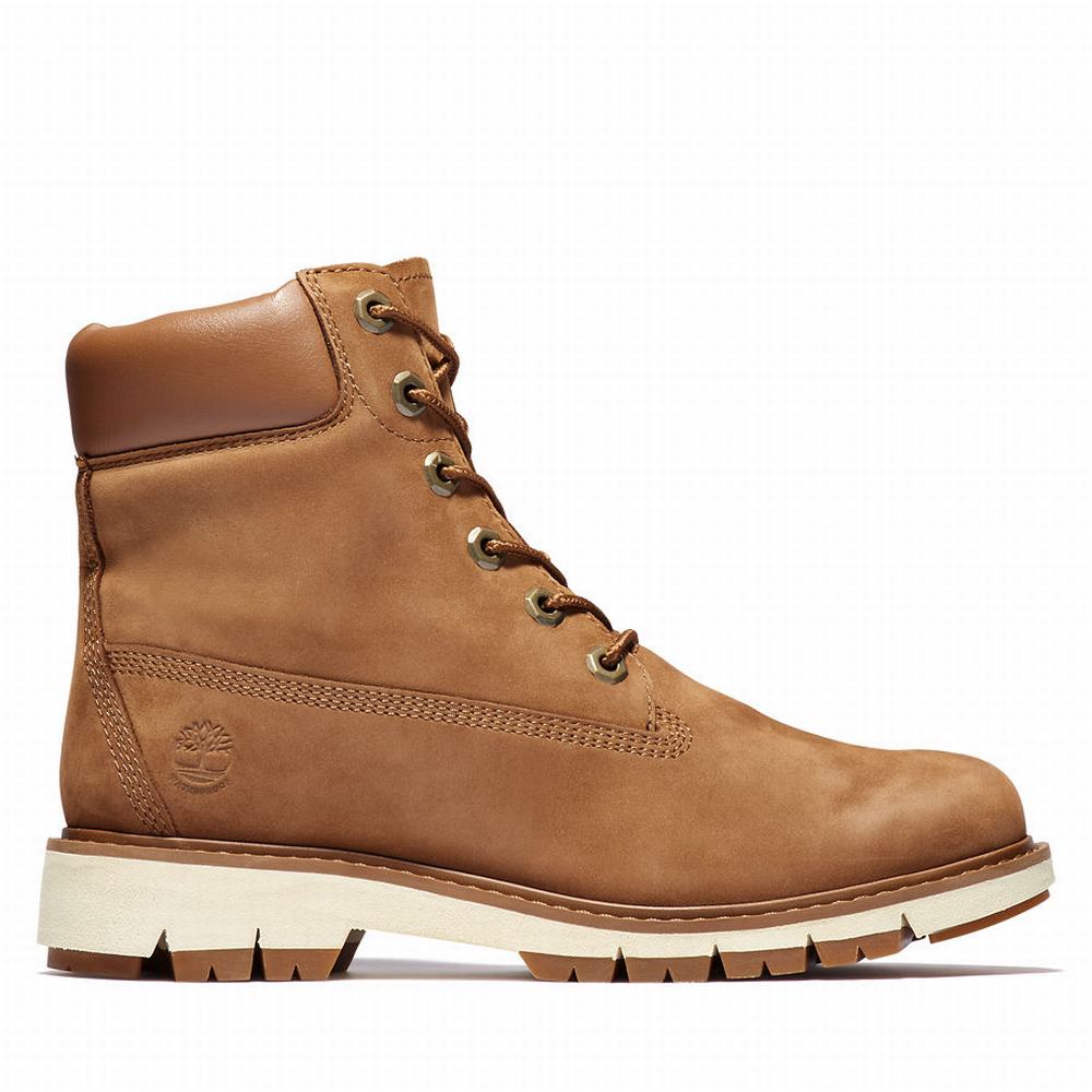 Dámské Zimní Boty Timberland Lucia Way 6 Inch Hnědé | TI54867-573