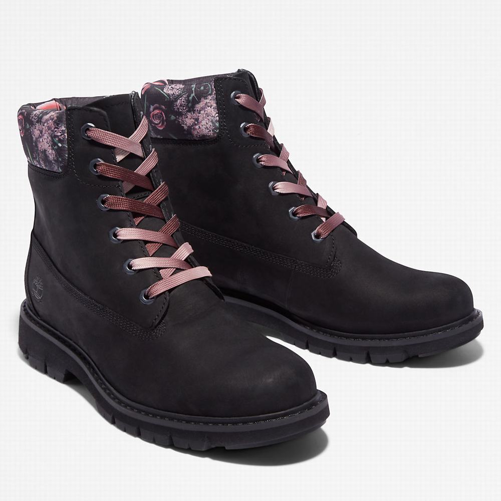 Dámské Zimní Boty Timberland Lucia Way 6 Inch Černé | TI74982-496