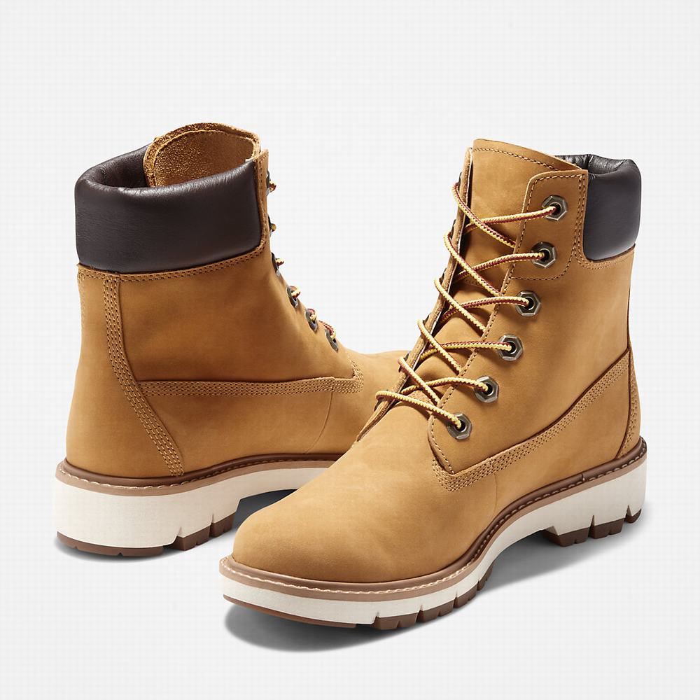 Dámské Zimní Boty Timberland Lucia Way 6 Inch Žluté | TI83465-150