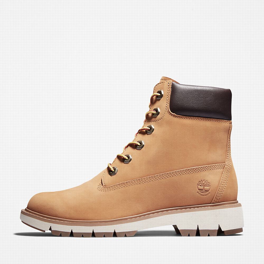 Dámské Zimní Boty Timberland Lucia Way 6 Inch Žluté | TI83465-150