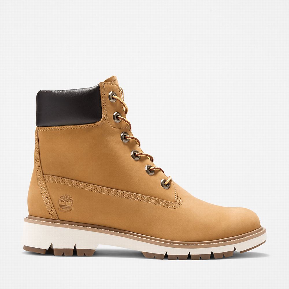 Dámské Zimní Boty Timberland Lucia Way 6 Inch Žluté | TI83465-150