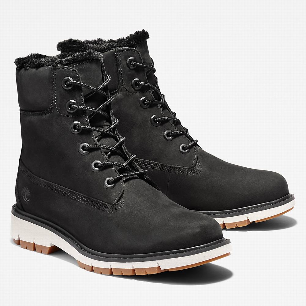 Dámské Zimní Boty Timberland Lucia Way Podšité Černé | TI23547-124
