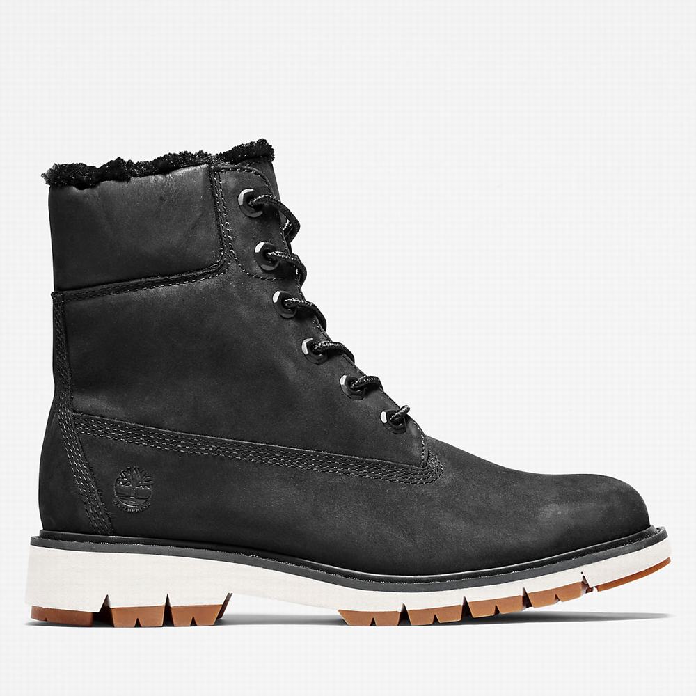 Dámské Zimní Boty Timberland Lucia Way Podšité Černé | TI23547-124