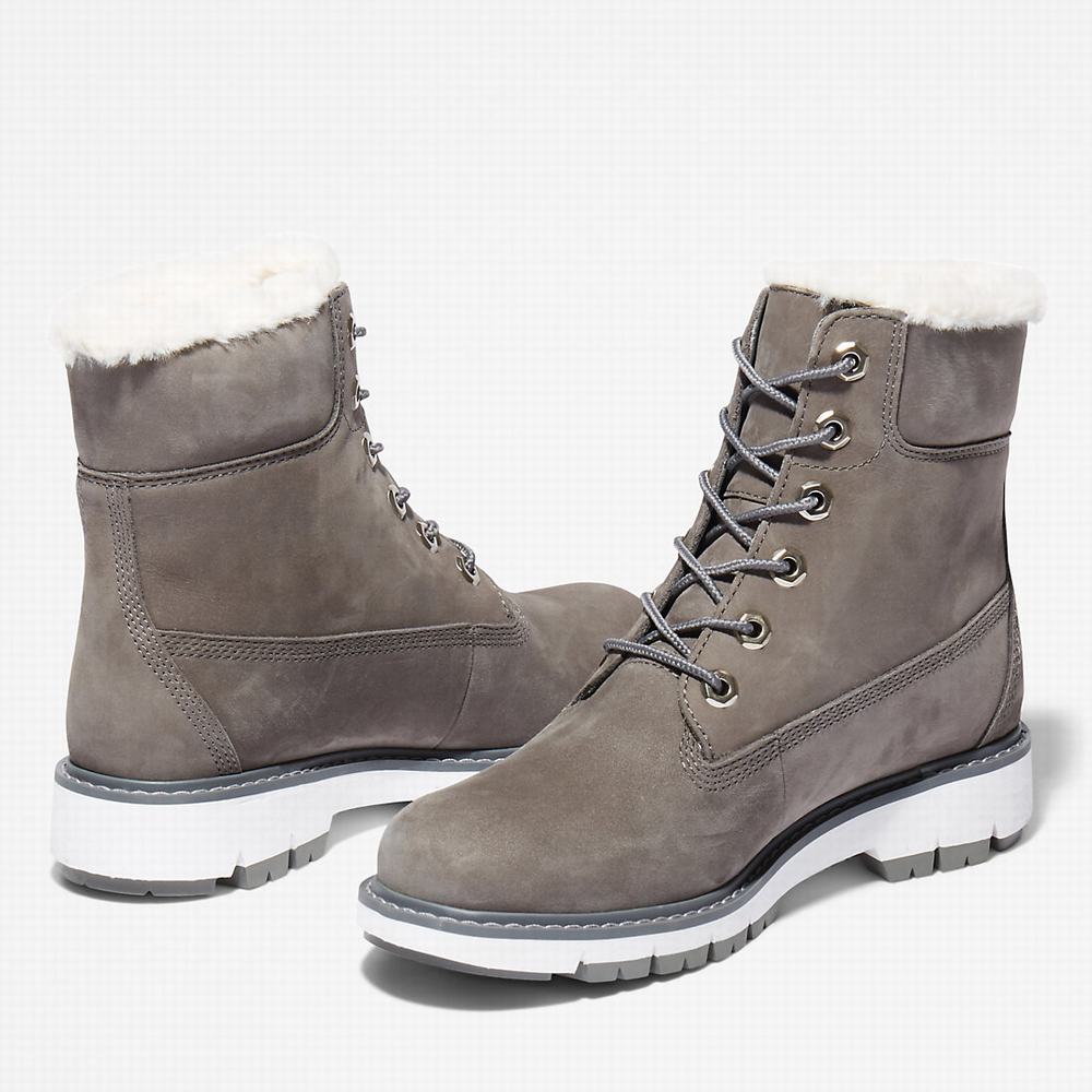 Dámské Zimní Boty Timberland Lucia Way Podšité Šedé | TI27409-875