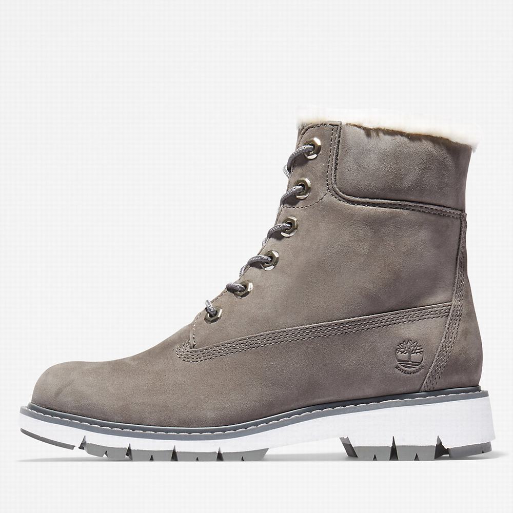 Dámské Zimní Boty Timberland Lucia Way Podšité Šedé | TI27409-875