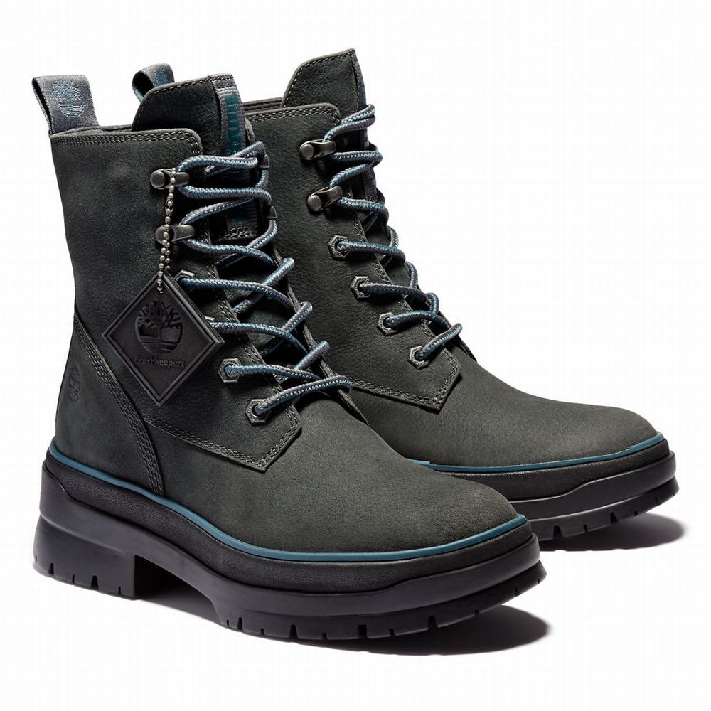 Dámské Zimní Boty Timberland Malynn EK+ Mid Lace-Up Šedé | TI26410-360
