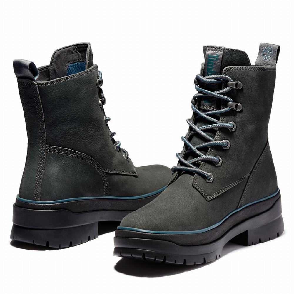 Dámské Zimní Boty Timberland Malynn EK+ Mid Lace-Up Šedé | TI26410-360