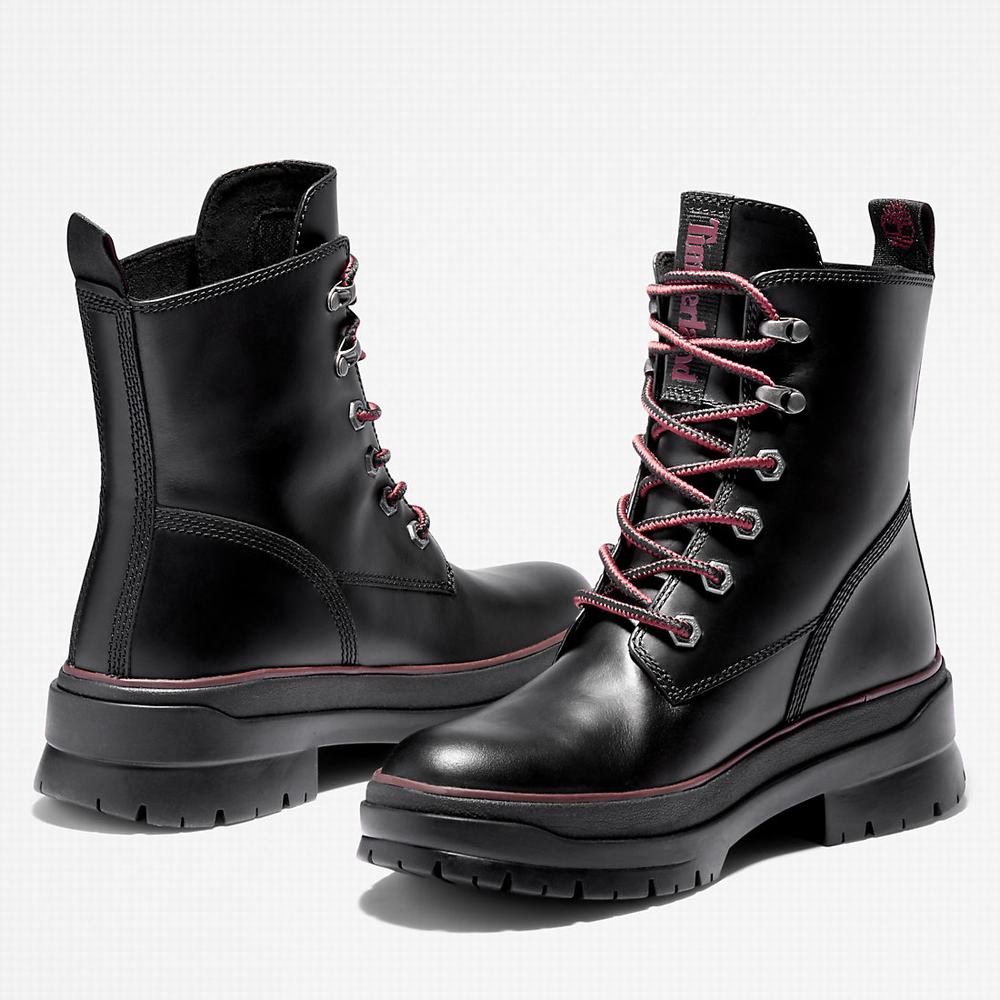 Dámské Zimní Boty Timberland Malynn EK+ Mid Lace-Up Černé | TI48135-320