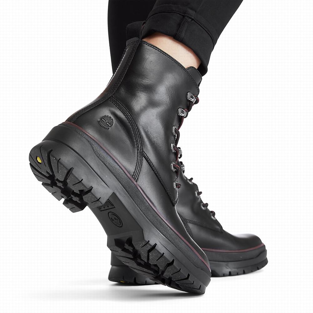Dámské Zimní Boty Timberland Malynn EK+ Mid Lace-Up Černé | TI48135-320