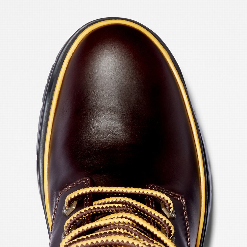 Dámské Zimní Boty Timberland Malynn EK+ Mid Lace-Up Tmavě Hnědé | TI62098-714
