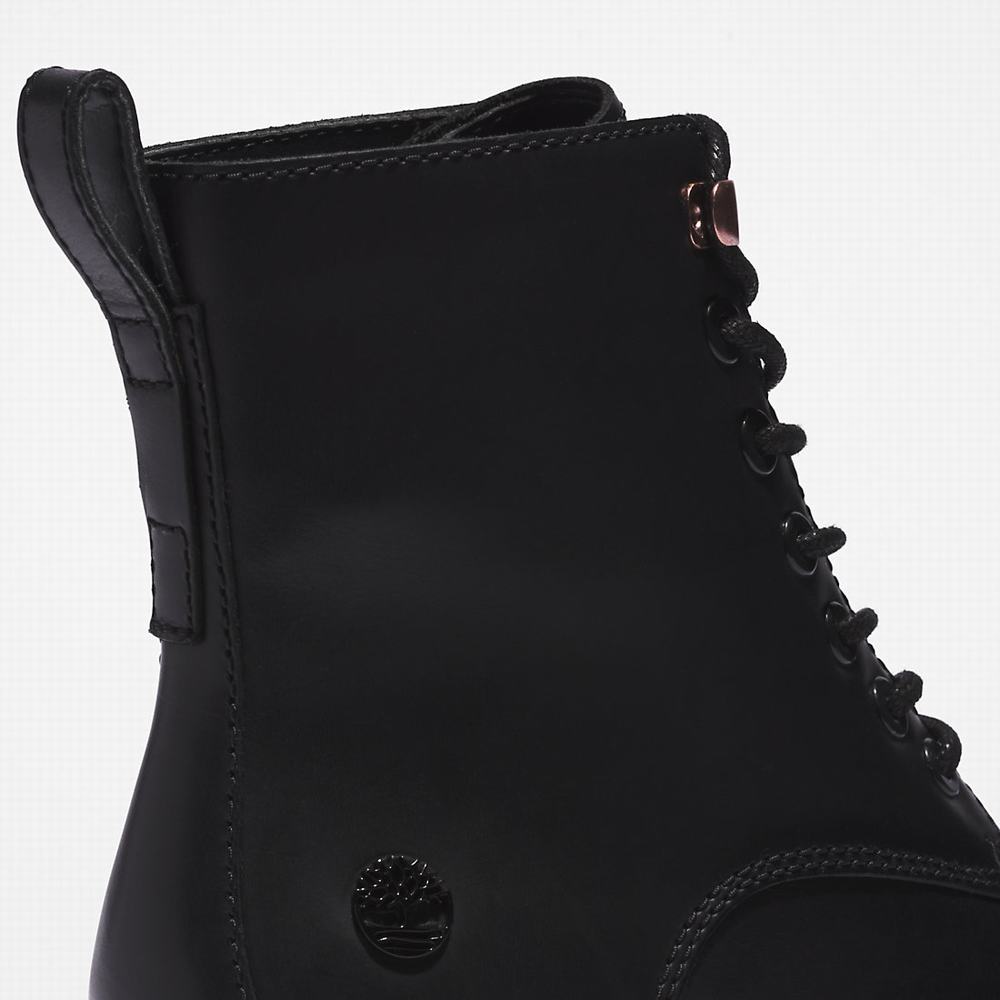 Dámské Zimní Boty Timberland Malynn Lace-Up Černé | TI30128-693