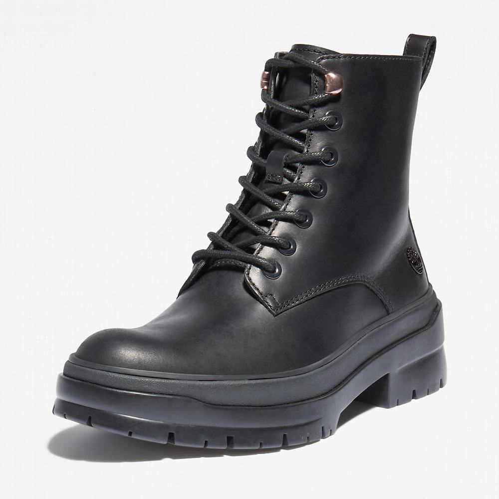 Dámské Zimní Boty Timberland Malynn Lace-Up Černé | TI30128-693