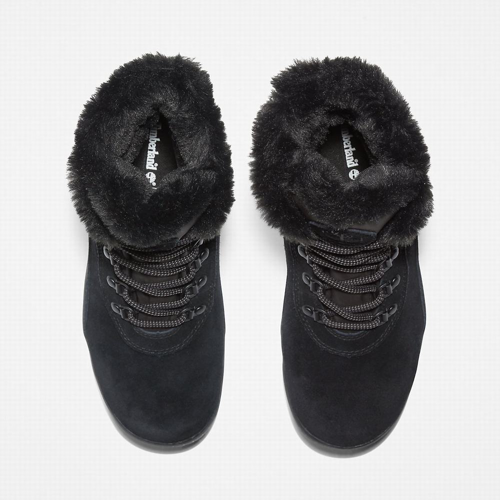 Dámské Zimní Boty Timberland Mount Hayes Winter Černé | TI06378-845