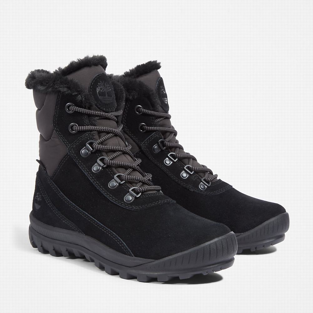 Dámské Zimní Boty Timberland Mount Hayes Winter Černé | TI06378-845