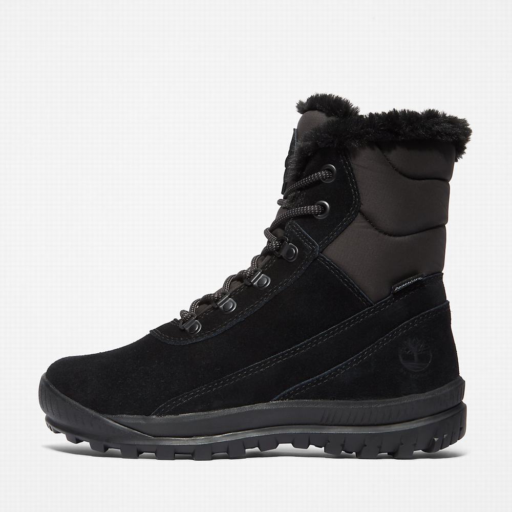 Dámské Zimní Boty Timberland Mount Hayes Winter Černé | TI06378-845