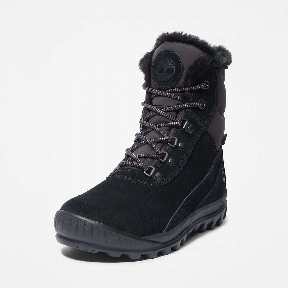 Dámské Zimní Boty Timberland Mount Hayes Winter Černé | TI06378-845