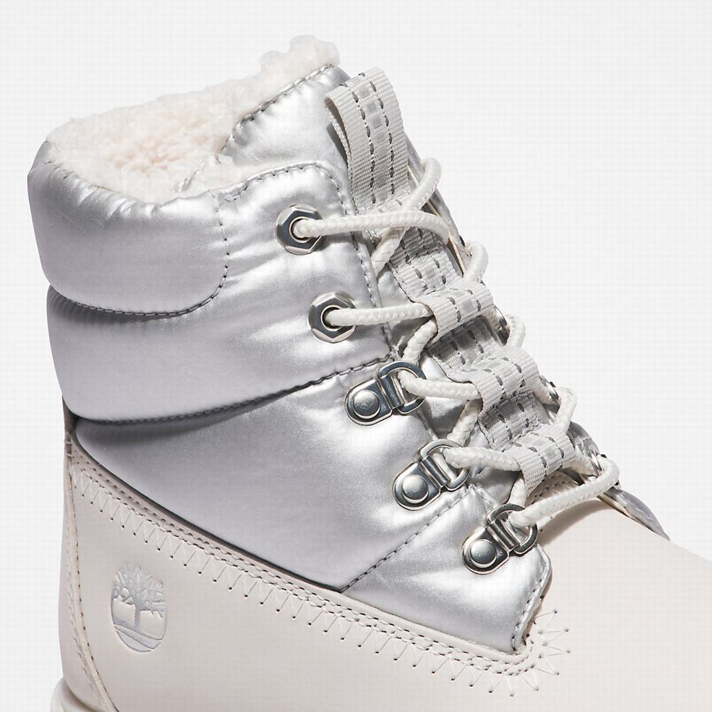 Dámské Zimní Boty Timberland Premium 6 Inch Puffer Bílé | TI05482-815