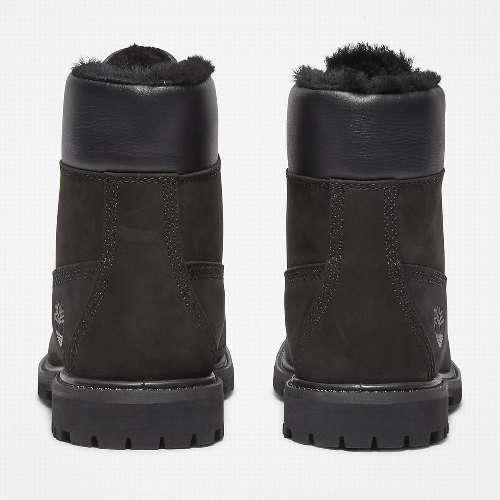 Dámské Zimní Boty Timberland Premium 6 Inch Černé | TI14258-183