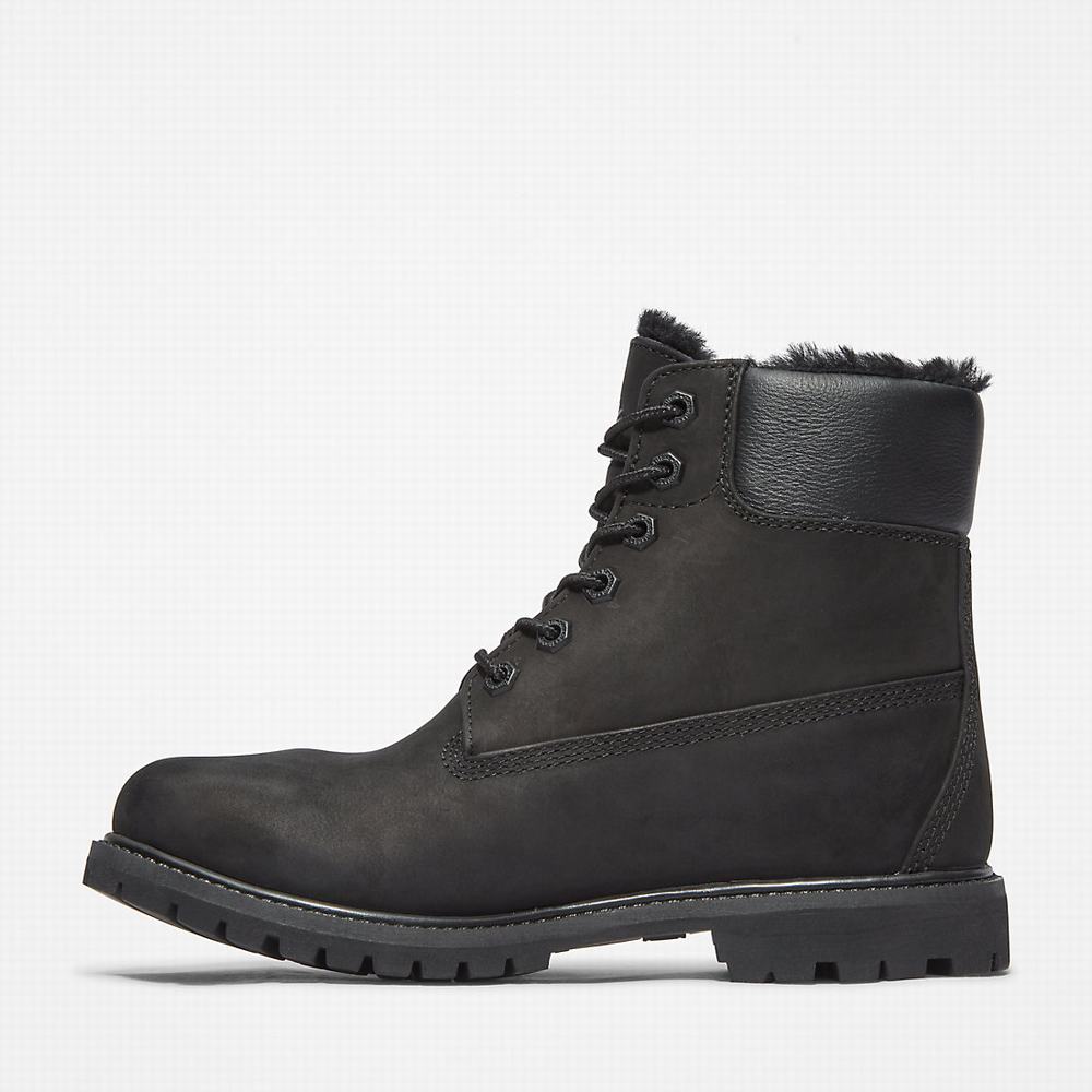 Dámské Zimní Boty Timberland Premium 6 Inch Černé | TI14258-183