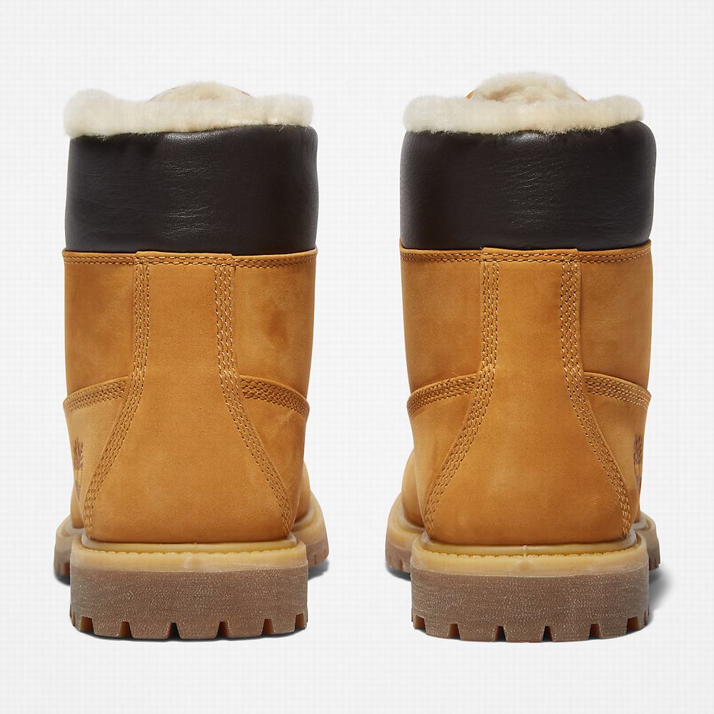 Dámské Zimní Boty Timberland Premium 6 Inch Žluté | TI42317-340