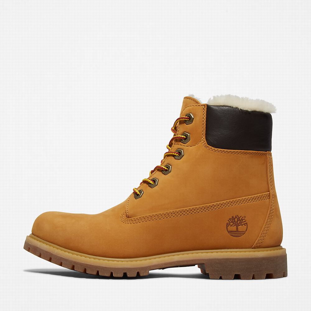 Dámské Zimní Boty Timberland Premium 6 Inch Žluté | TI42317-340