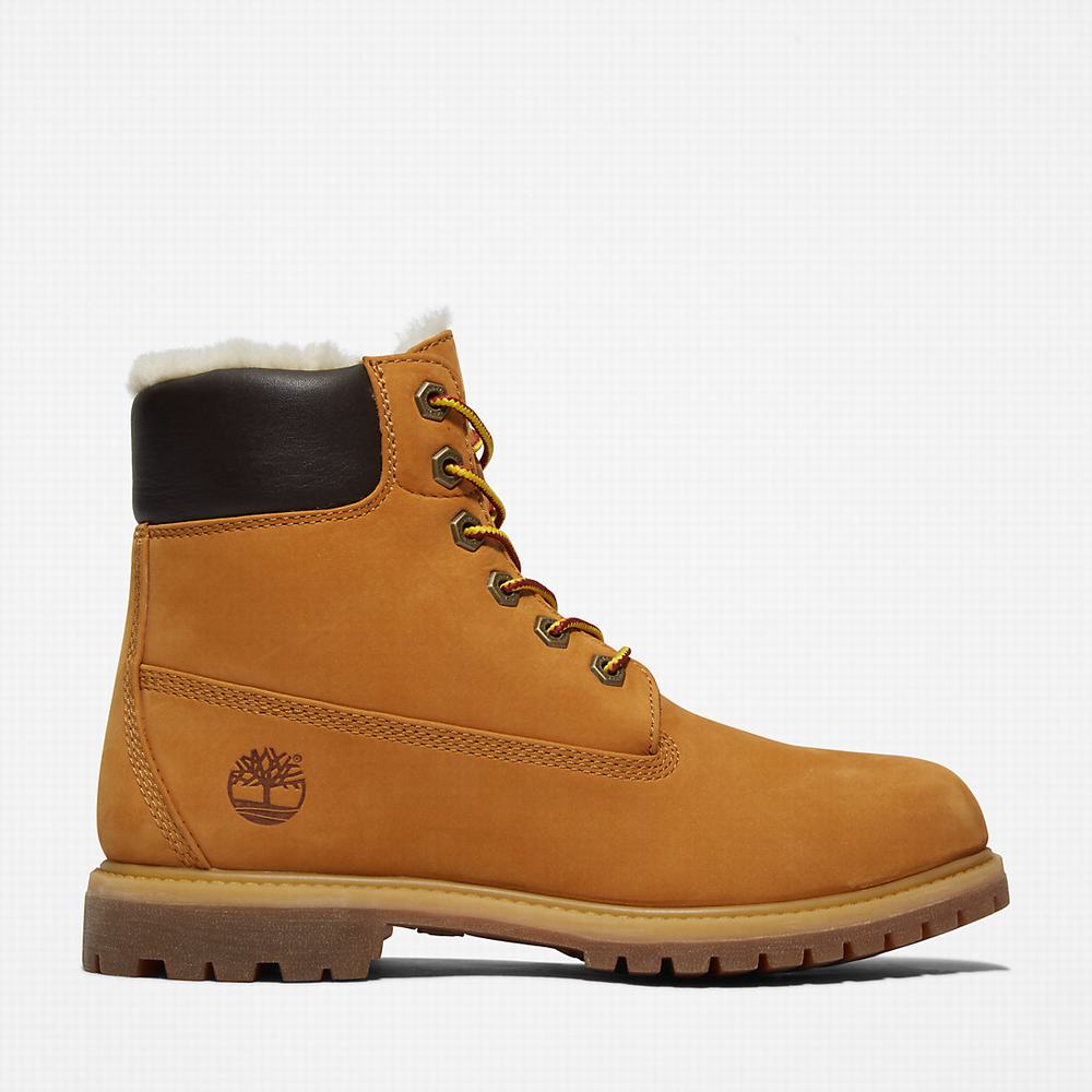 Dámské Zimní Boty Timberland Premium 6 Inch Žluté | TI42317-340