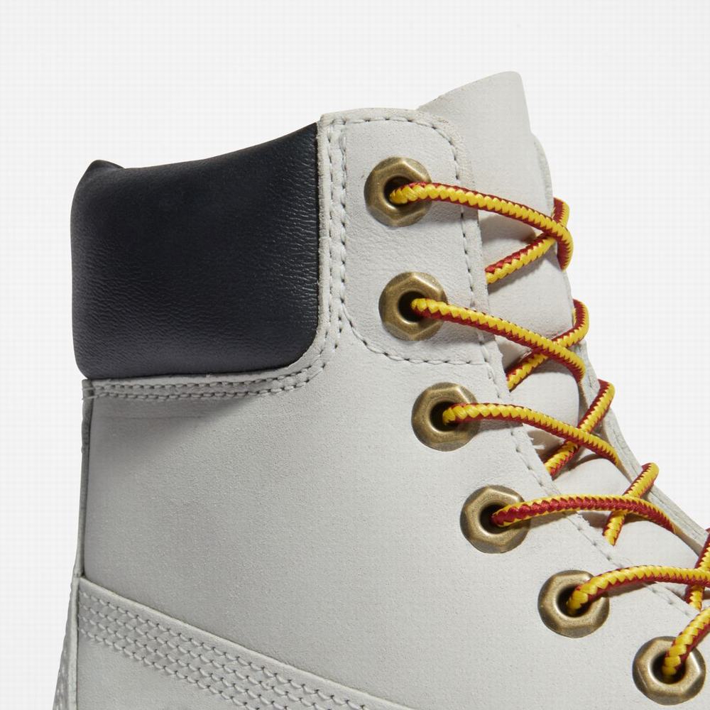 Dámské Zimní Boty Timberland Premium 6-Inch Waterproof Světle Šedé | TI53971-246